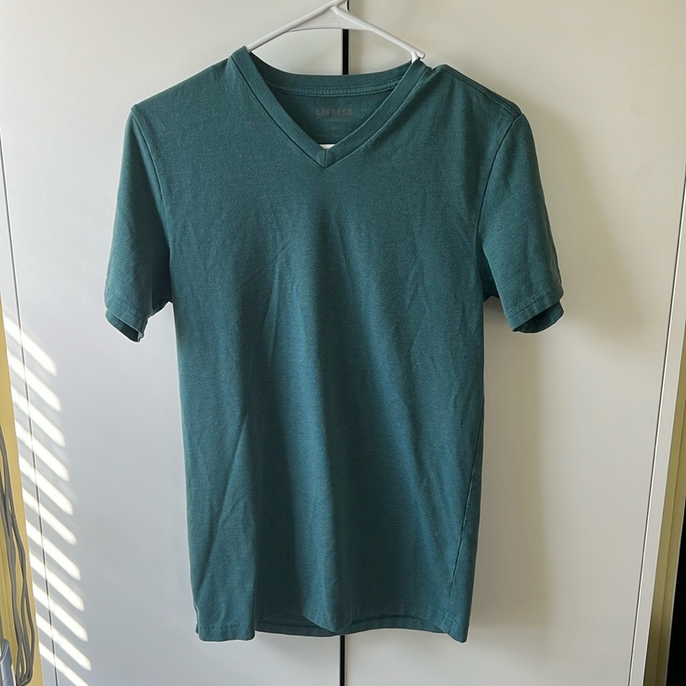 Mens Express v-neck short sleeve